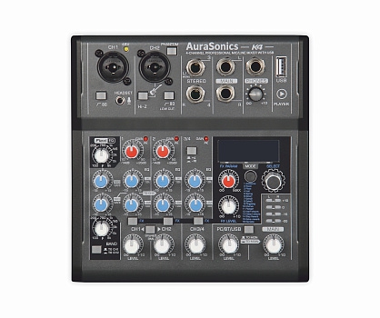 AuraSonics K4 компактный микшерный пульт в Талдоме