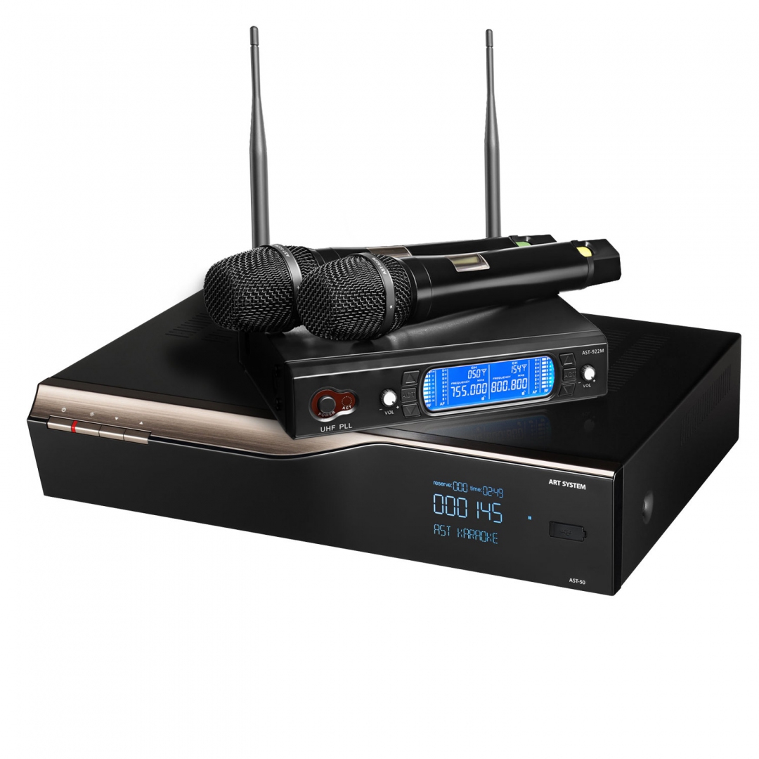 караоке-комплект AST-50 c микрофонами в Талдоме