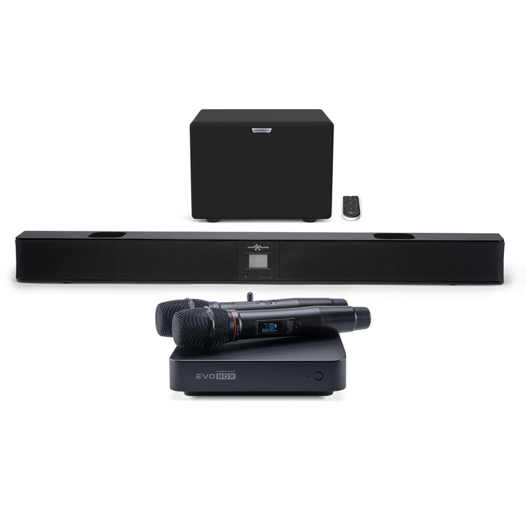 караоке-комплект EVOBOX Plus + EvoSound Bar (саундбар с караоке) в Талдоме