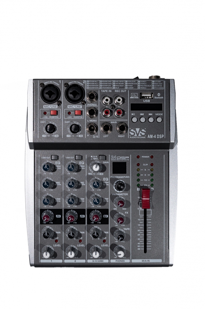SVS Audiotechnik mixers AM-4 DSP Аналоговый микшерный пульт, 4-канала в Талдоме