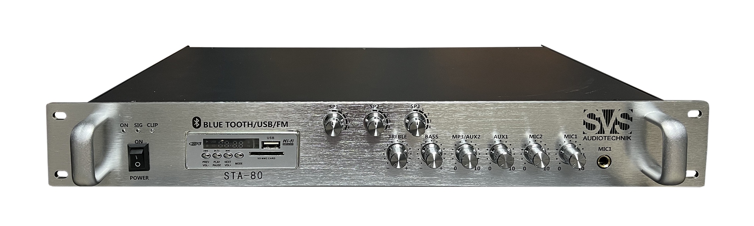 SVS Audiotechnik STA-80 Микшер-усилитель для систем Public Address в Талдоме