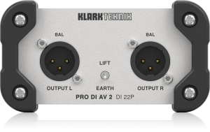 Klark Teknik DI 22P пассивный стерео директ-бокс в Талдоме